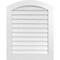 Ekena Millwork Arch Top Surface Mount PVC Gable Vent: Functional, w/ 3-1/2"W x 1"P Standard Frame, 30"W x 38"H GVPAR30X3801SF - alternate 1